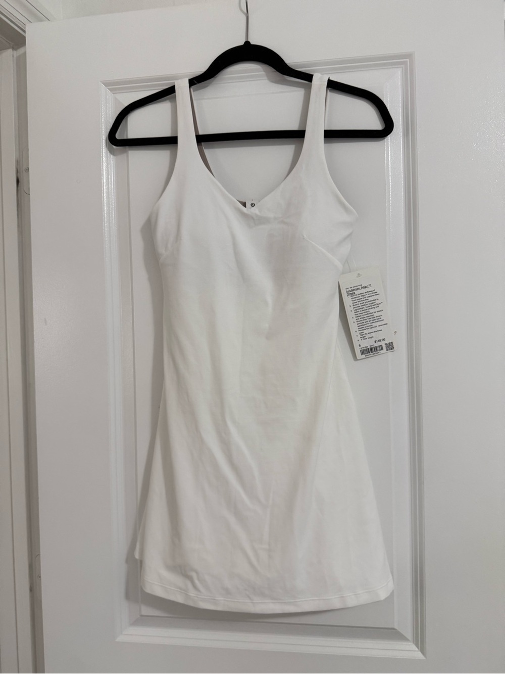 lululemon athletica White Tank Slip Dress